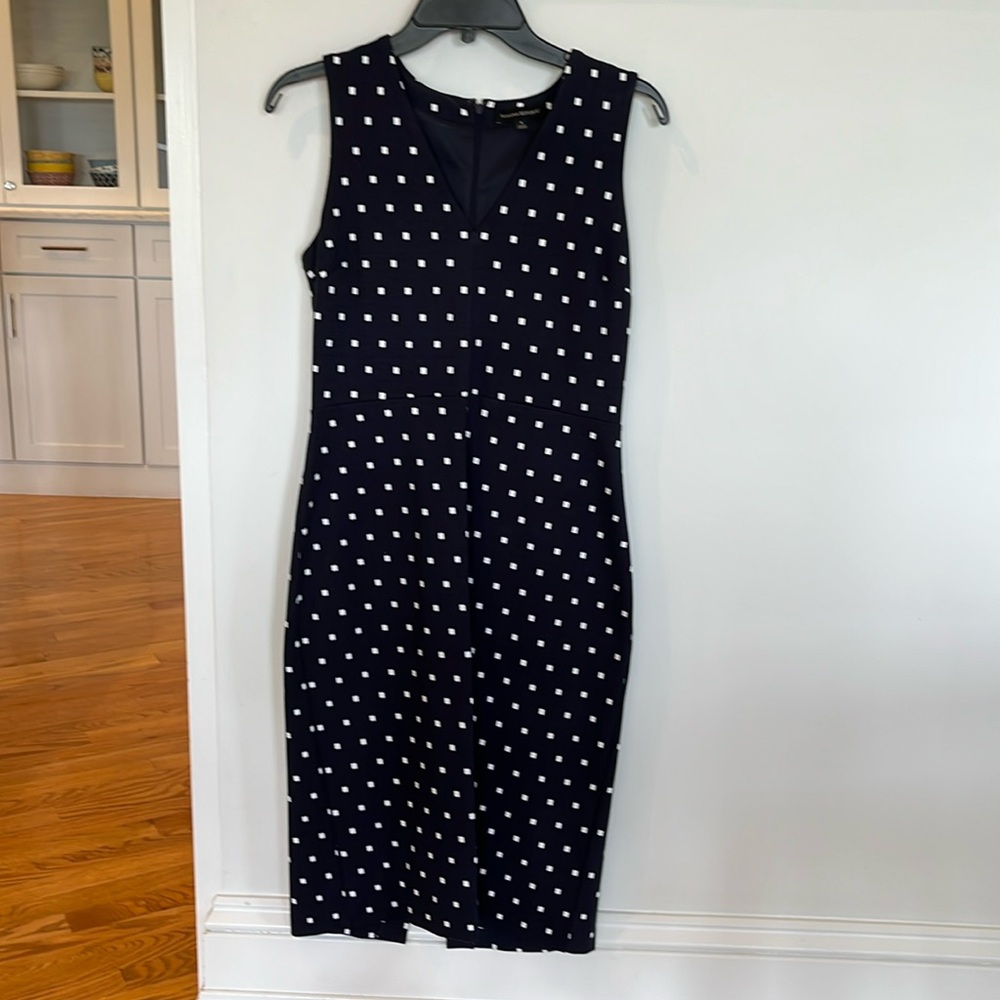 Banana Republic v-neck sheath dress